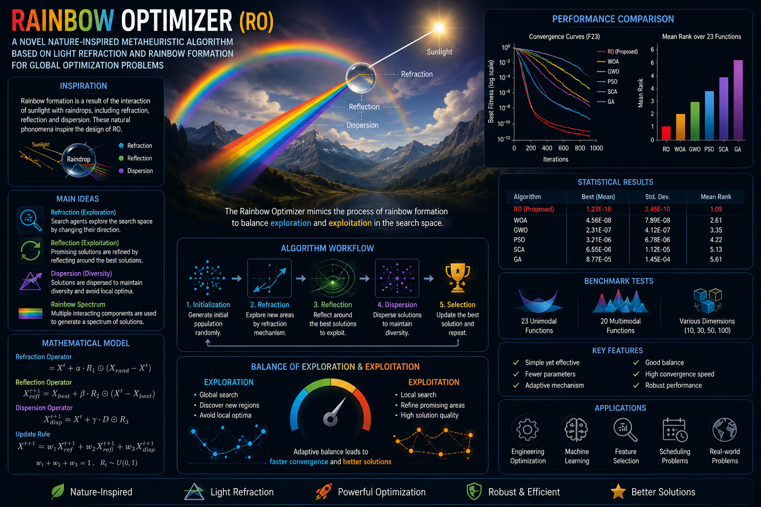 Rainbow Optimizer (RO)